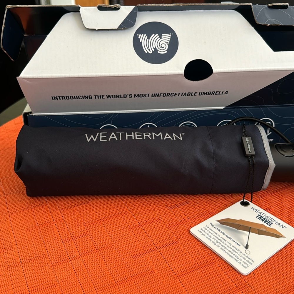 Weatherman Travel Umbrella Windproof Compact Small Size Outdoor Protection